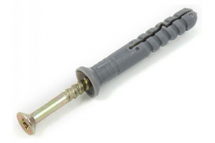 Дюбель-гвоздь 8х60 потай (1уп-100шт) (1/18уп)